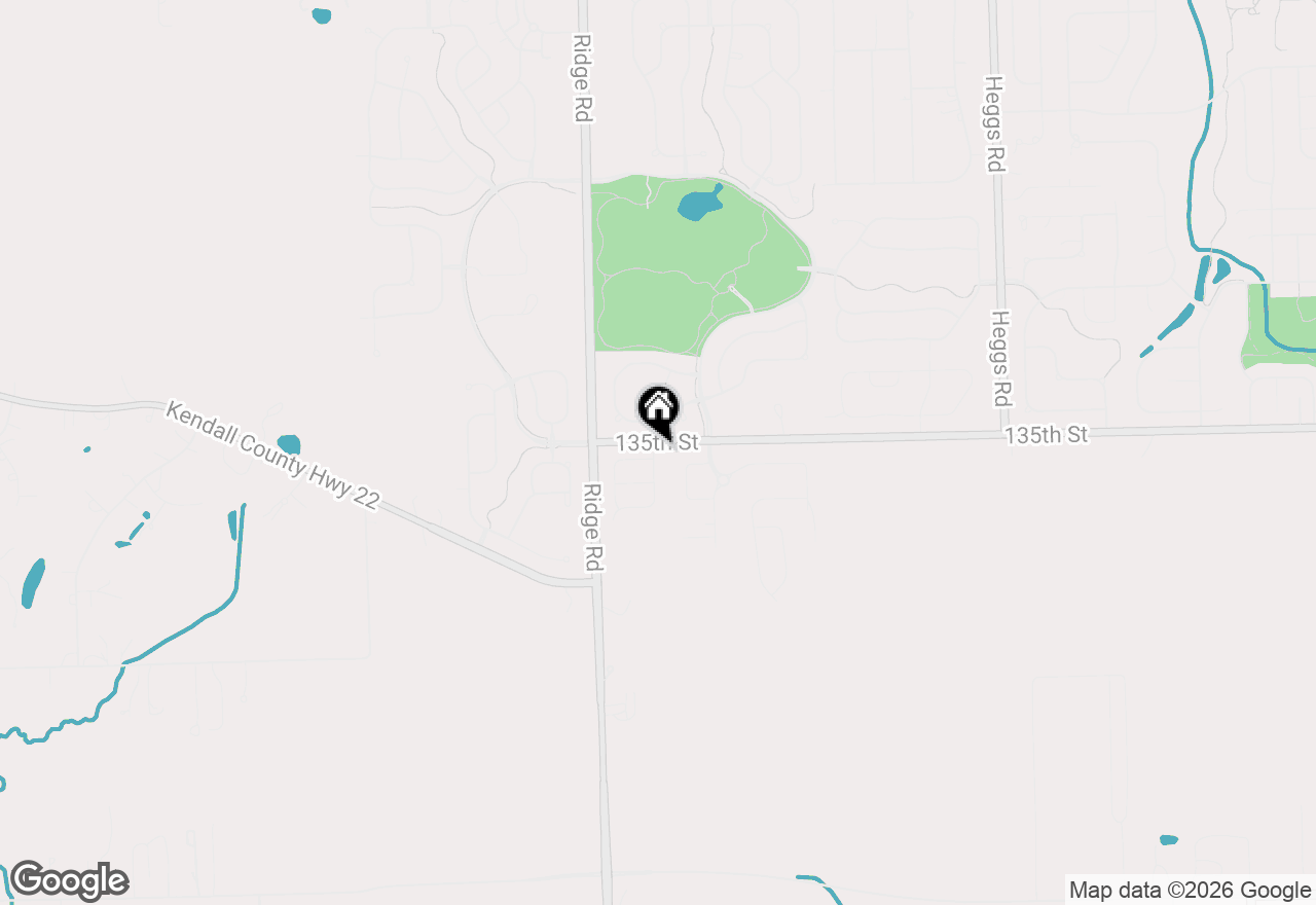 Map of 13503 S Mesa Drive, Plainfield, IL 60544