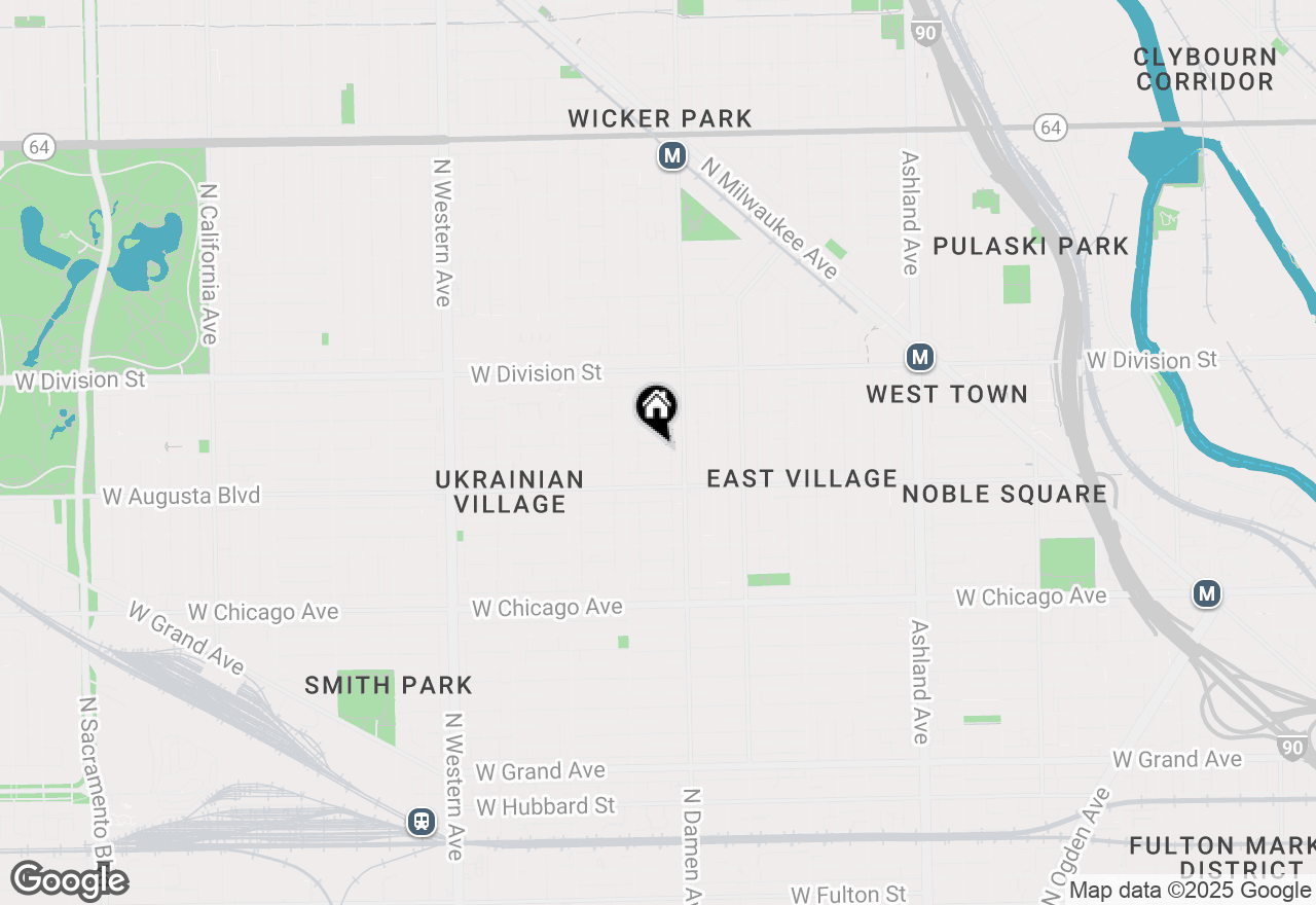 Map of 2026 W Cortez Street, Chicago, IL 60622