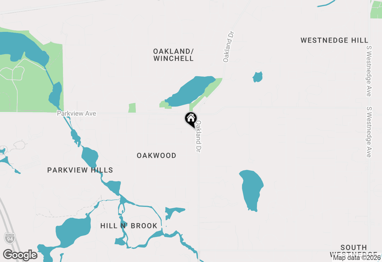 Map of 2132 Amherst Avenue, Kalamazoo, MI 49008
