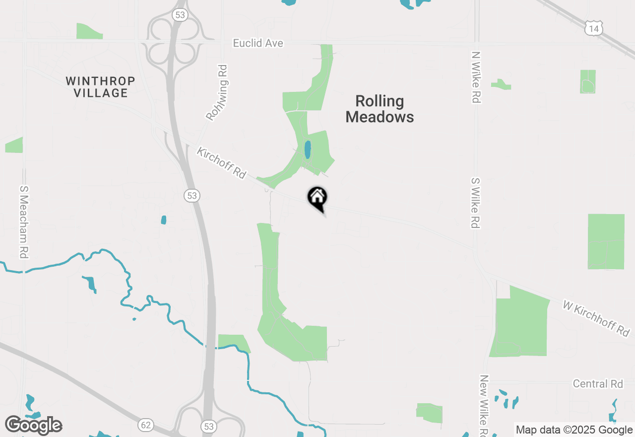 Map of 3115 Town Square Drive #303, Rolling Meadows, IL 60008