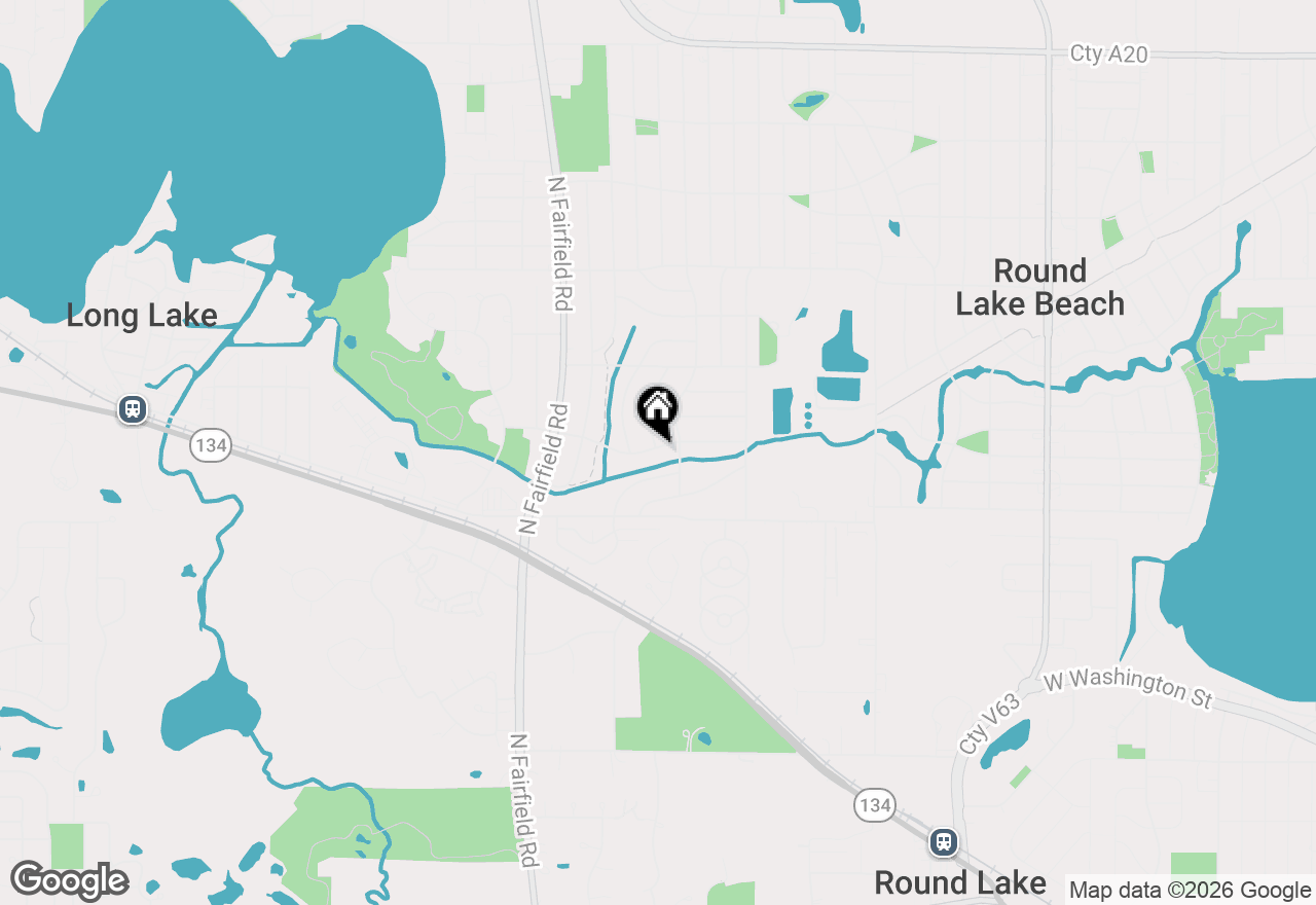 Map of 915 Mayfield Drive, Round Lake Beach, IL 60073