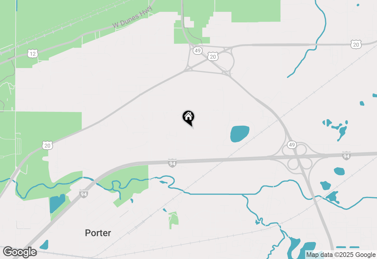 Map of 772 Mississinewa Road, Chesterton, IN 46304