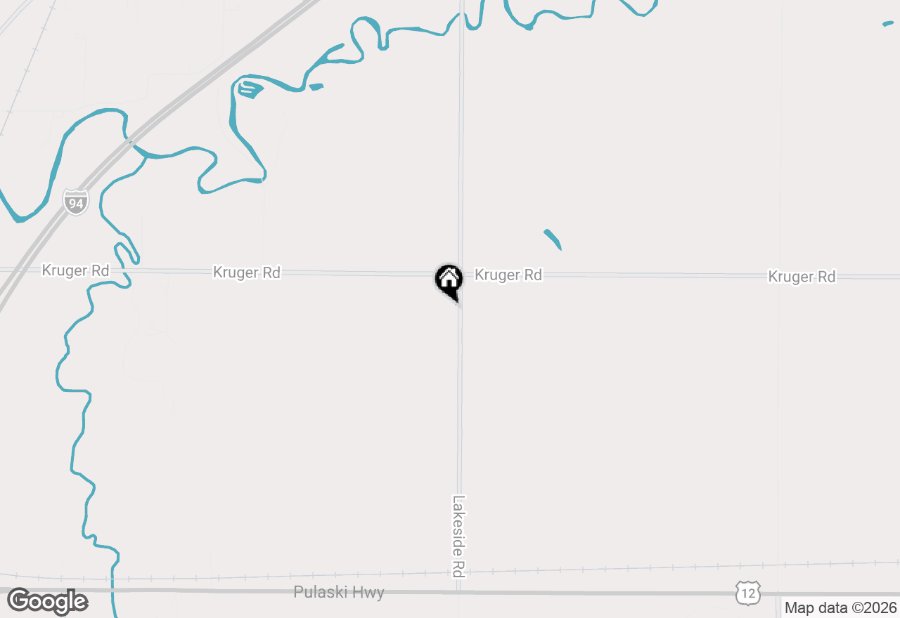 Map of V/L #2 Lakeside Road, New Buffalo, MI 49117