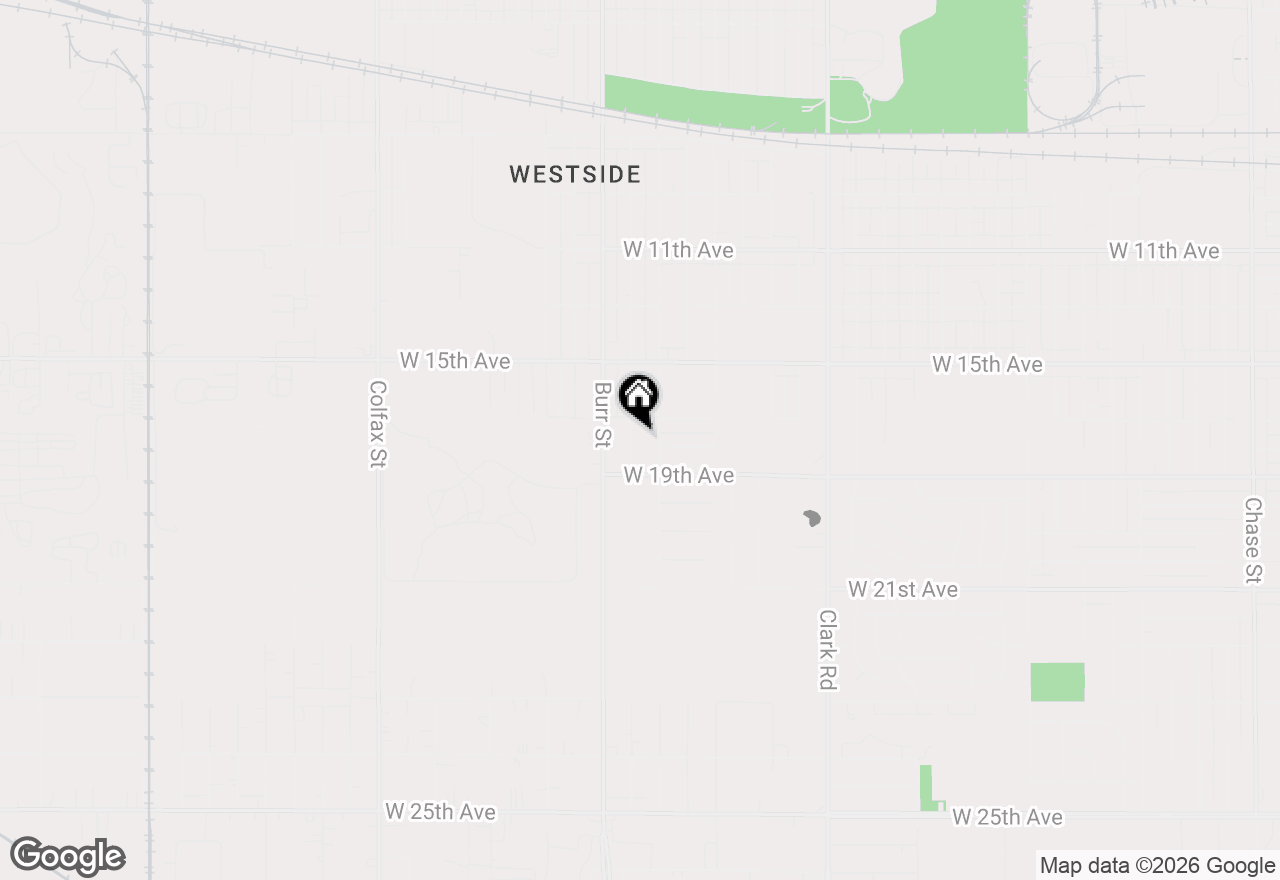 Map of 1755 Ralston Street, Gary, IN 46406