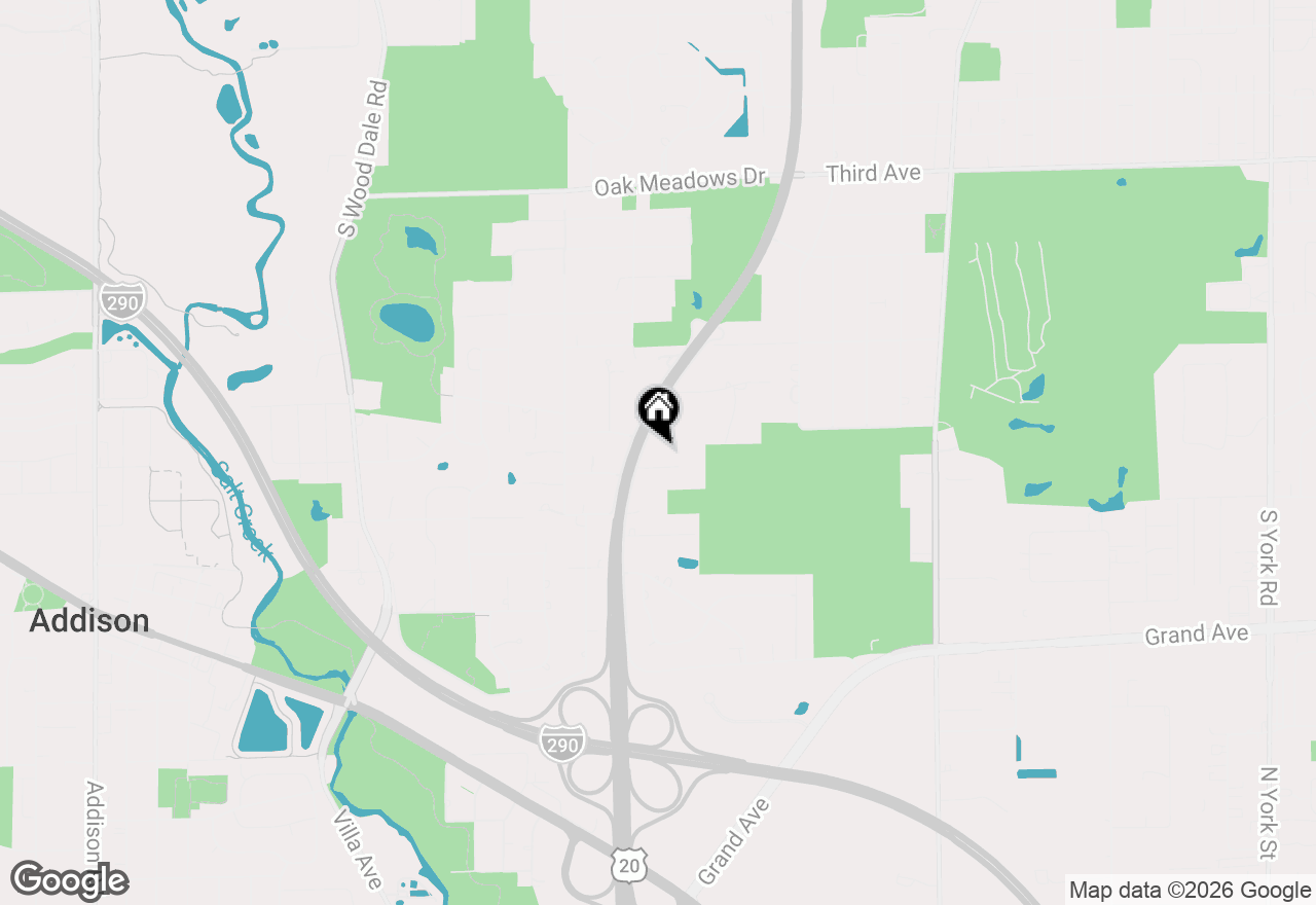 Map of 17W234 Massel Court, Bensenville, IL 60106
