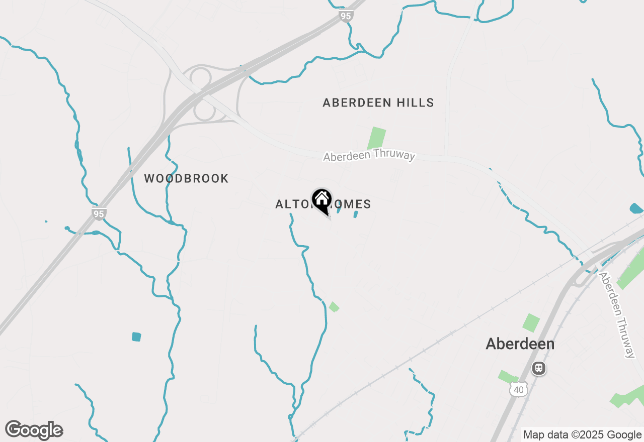 Map of 7 Alton Street, Aberdeen, MD 21001