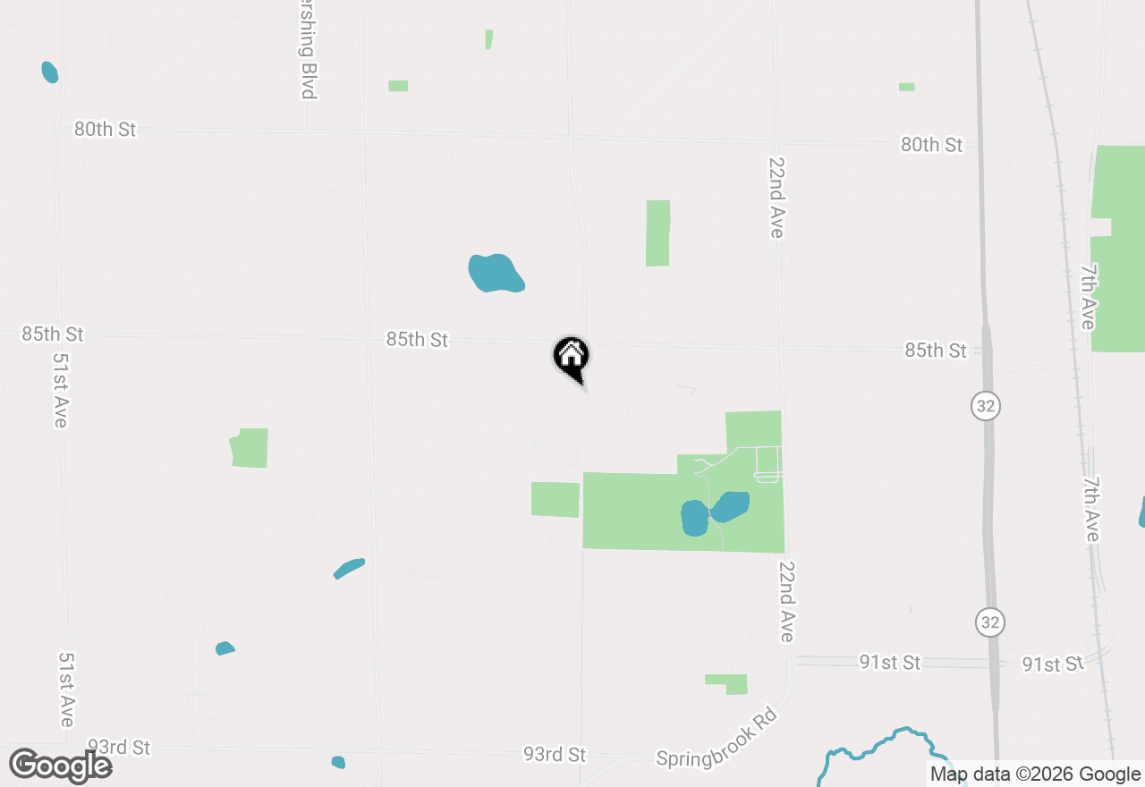 Map of 3018 86th St #204, Kenosha, WI 53142