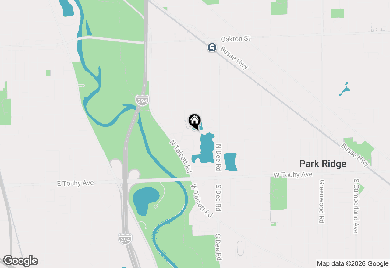 Map of 300 Boardwalk Place, Park Ridge, IL 60068