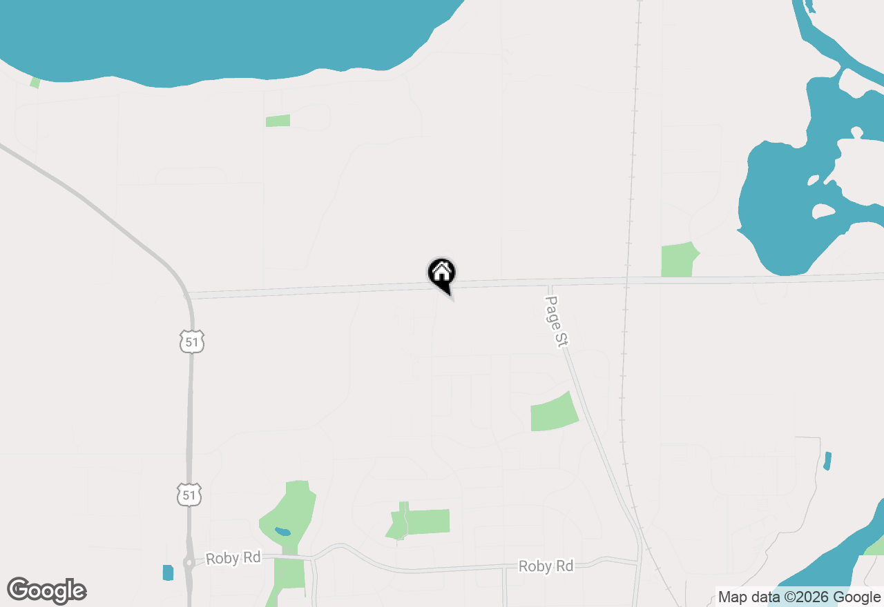 Map of 2217 Lincoln Avenue, Stoughton, WI 53589