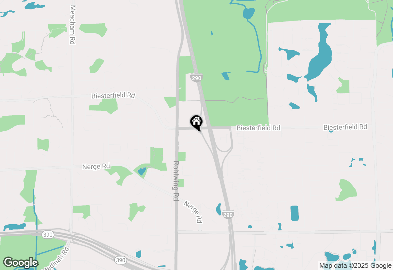 Map of 1142 Westminster Lane #L6, Elk Grove Village, IL 60007