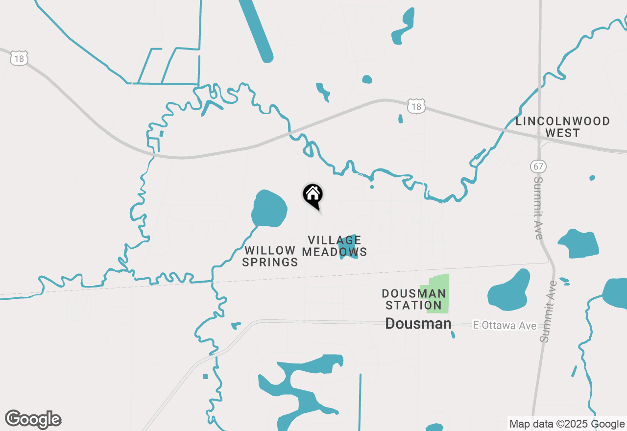 Map of 199 Cramer Ave, Dousman, WI 53118