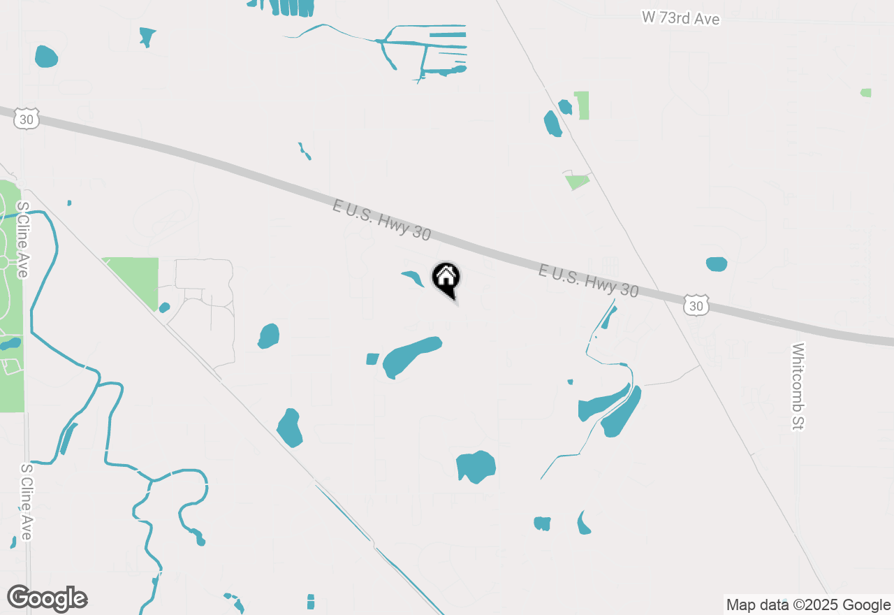 Map of 1896 Azalea Court, Crown Point, IN 46307