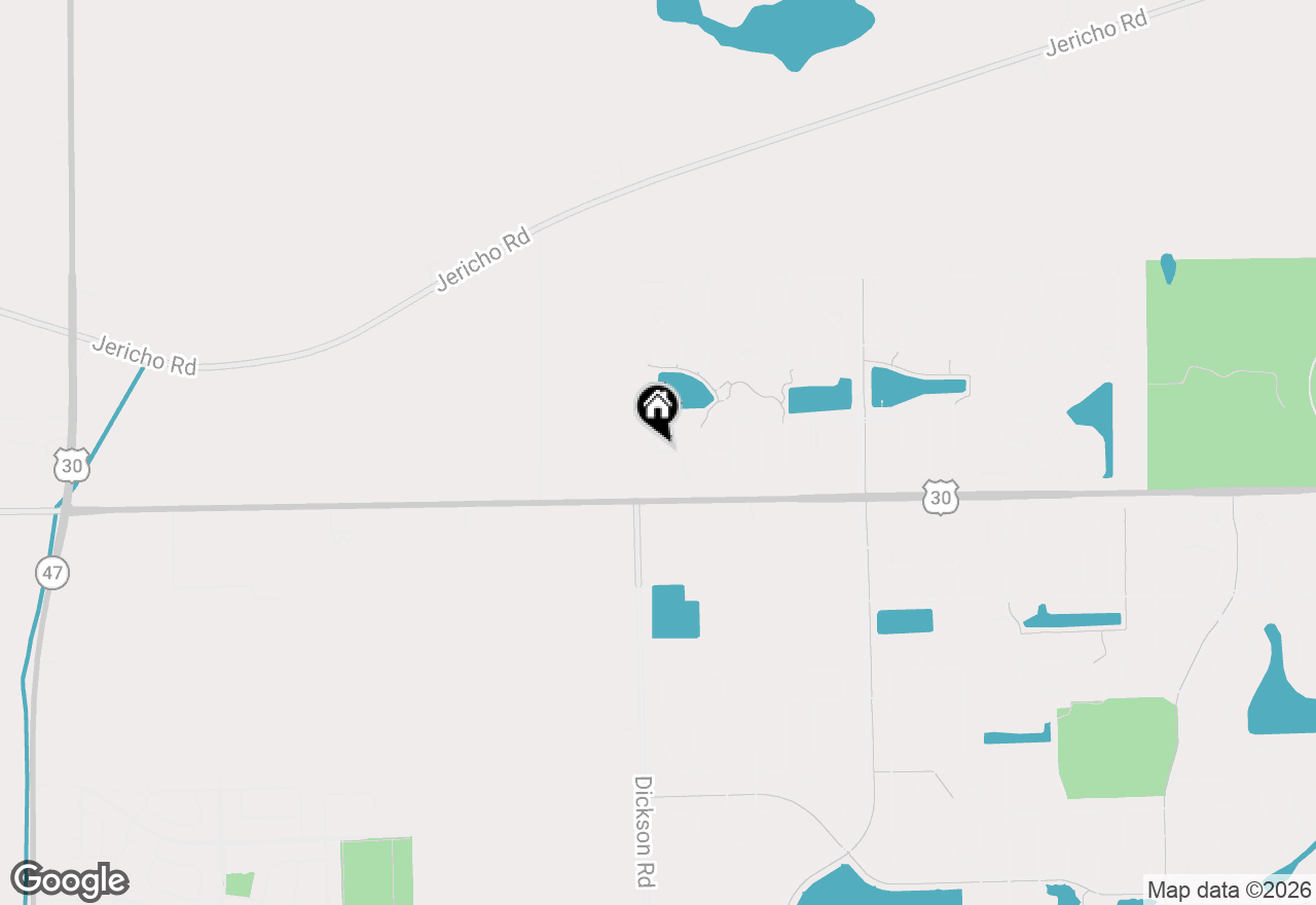 Map of 1853 Candlelight Circle, Montgomery, IL 60538