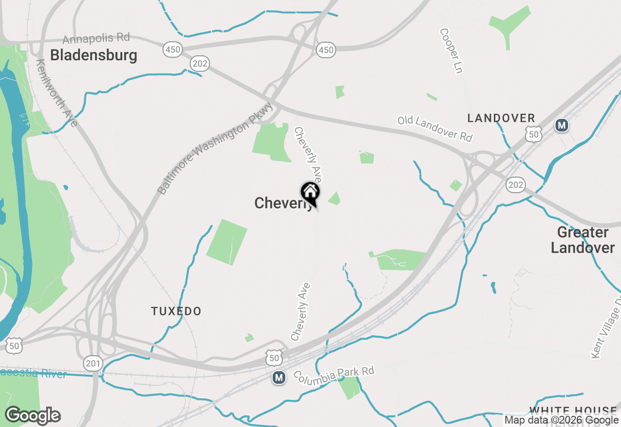 Map of 6031 Inwood, Cheverly, MD 20785