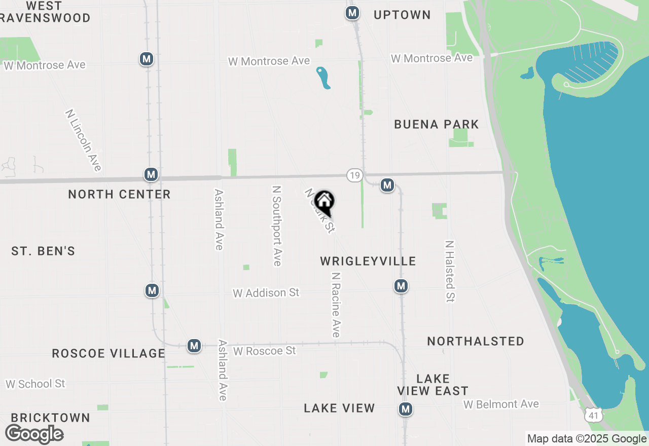 Map of 3814 N Clark Street, Chicago, IL 60613