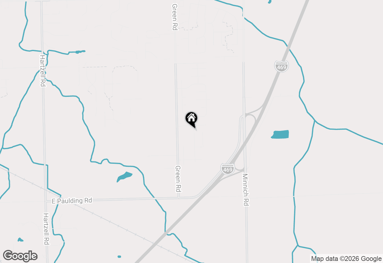 Map of 5008 Beechmont Lane, New Haven, IN 46774