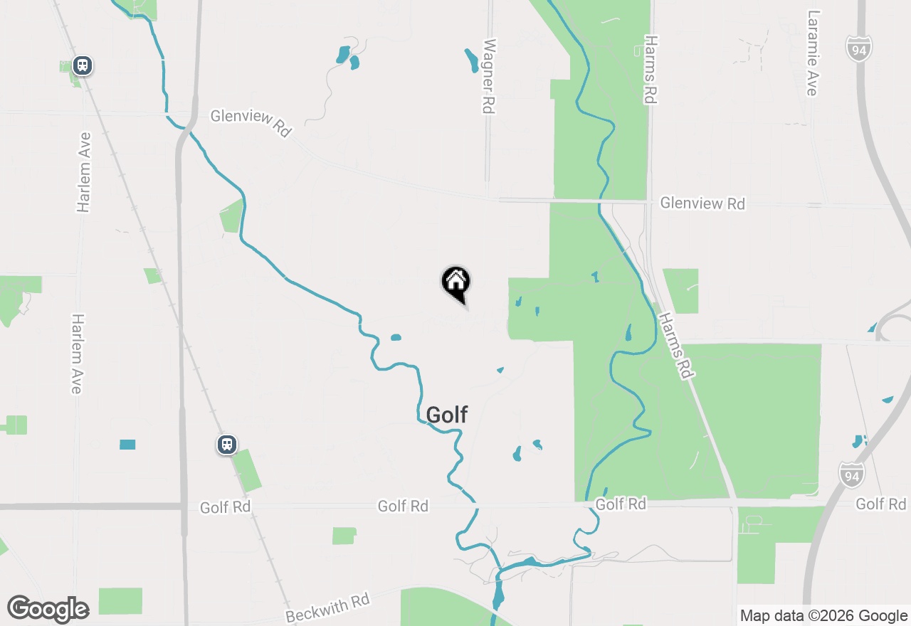 Map of 930 Woodland Drive, Glenview, IL 60025