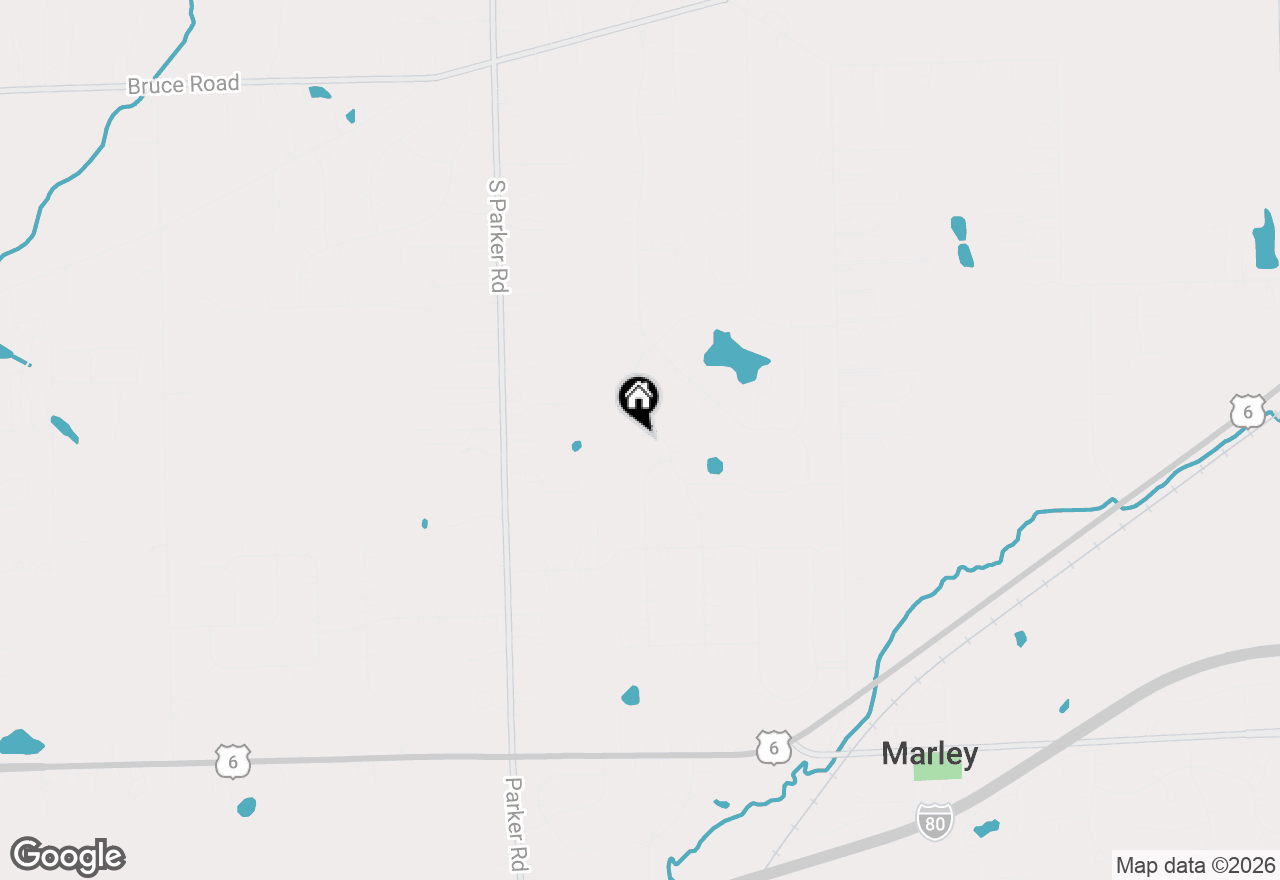 Map of 17966 S Hunt Club Drive, Mokena, IL 60448