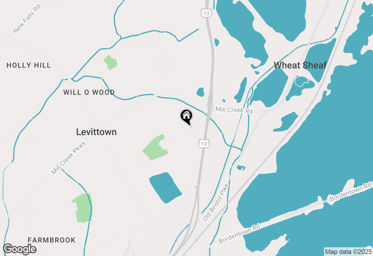 Map of 289 Pinewood Drive #E, Levittown, PA 19054