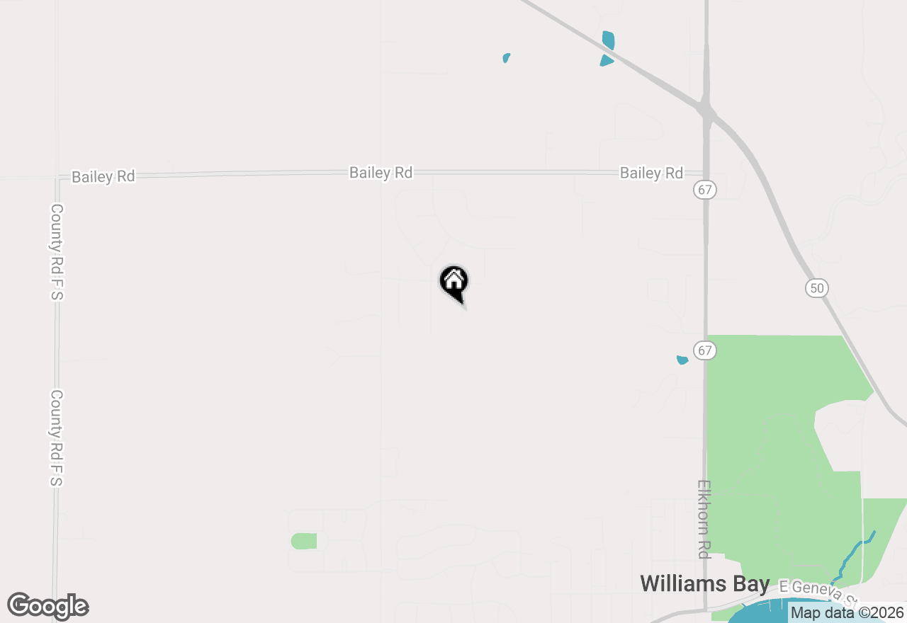 Map of 408 Canterbury Ct #LT151 JEFFERSON, Williams Bay, WI 53191