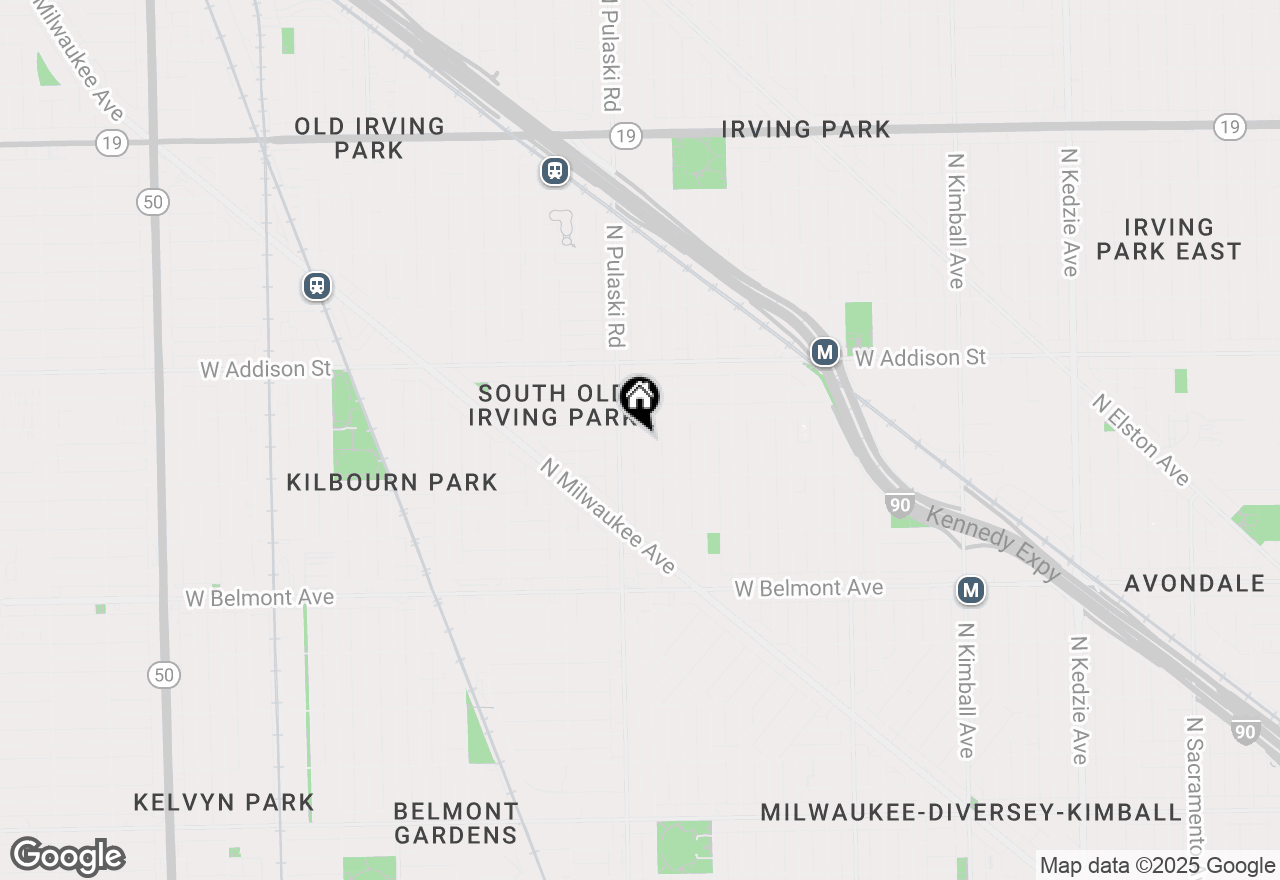 Map of 3436 N Harding Avenue, Chicago, IL 60618