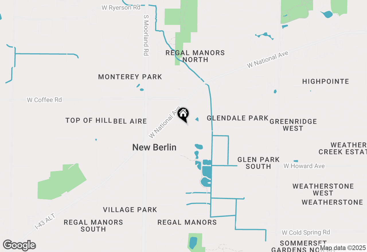 Map of 15295 W Library Ln #107, New Berlin, WI 53151