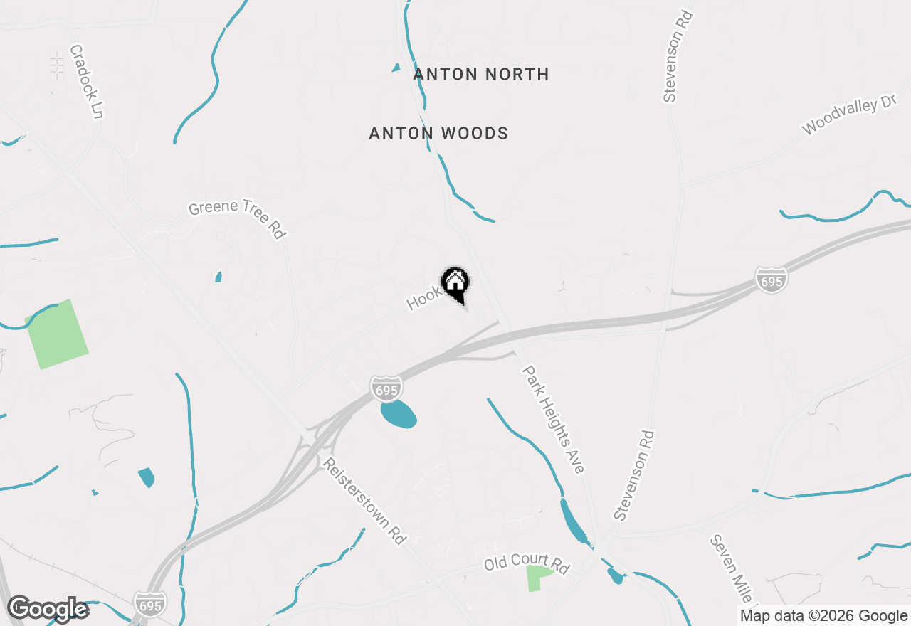 Map of 25 Saddle Court #H, Baltimore, MD 21208