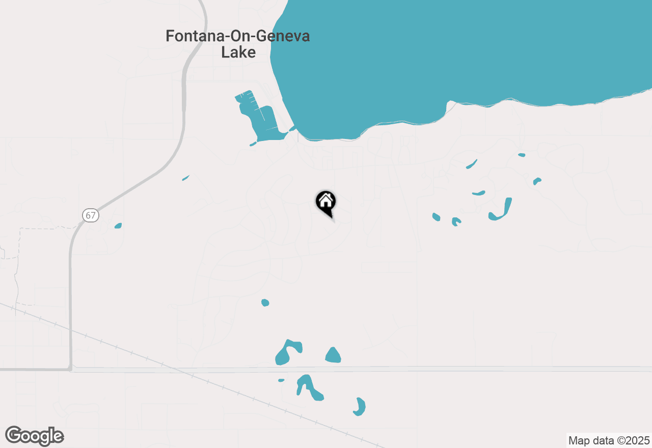 Map of 847 Trails End, Fontana, WI 53125