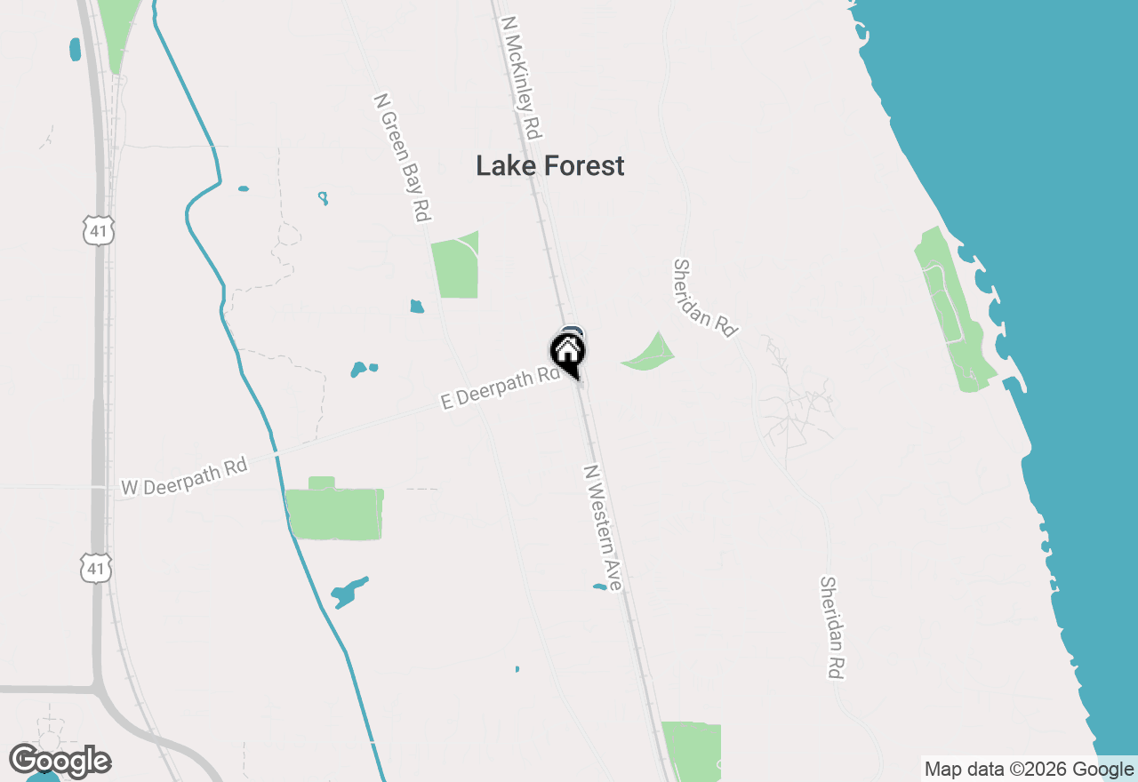 Lake Forest Office map