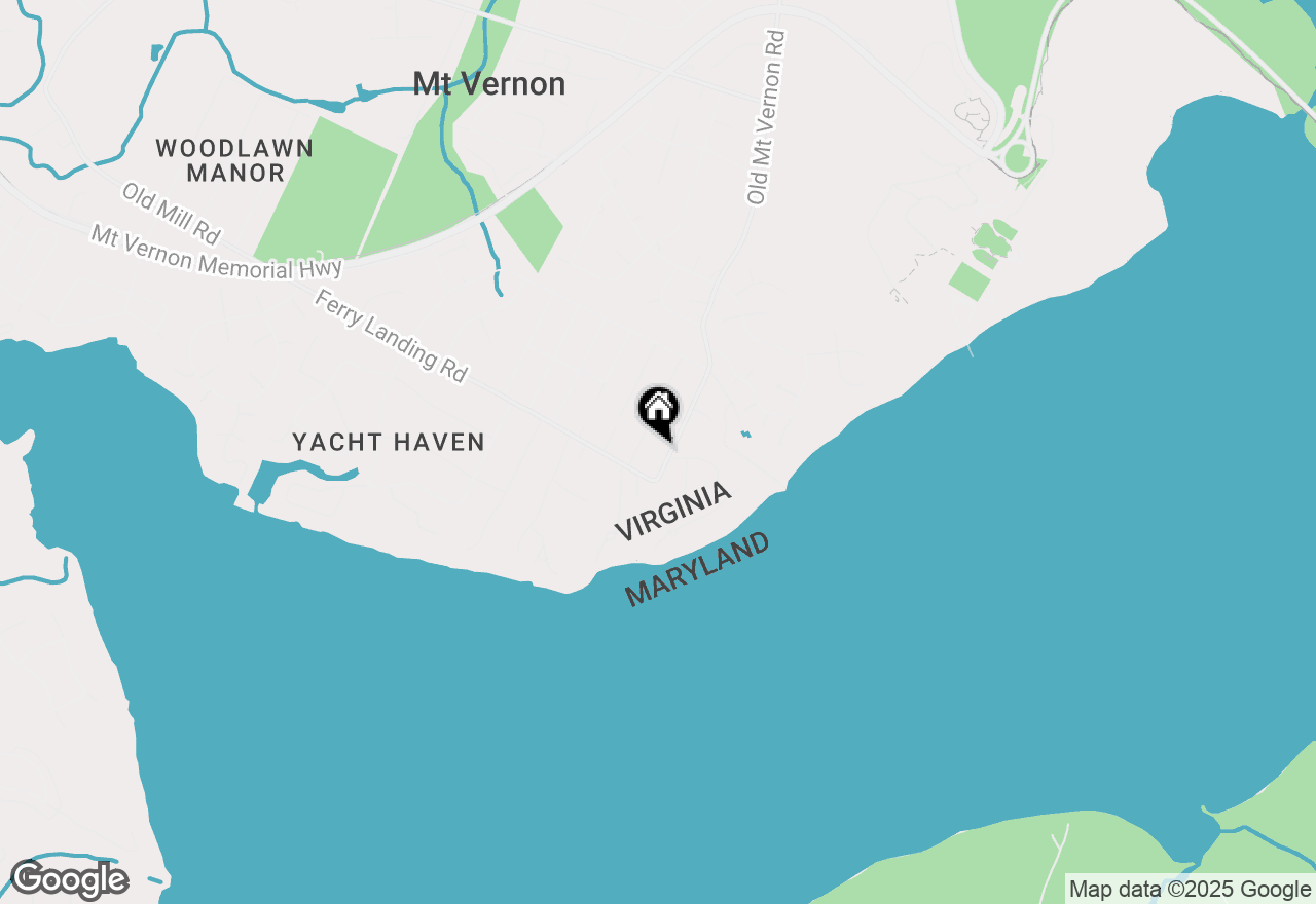 Map of 9416 Old Mount Vernon Road, Alexandria, VA 22309