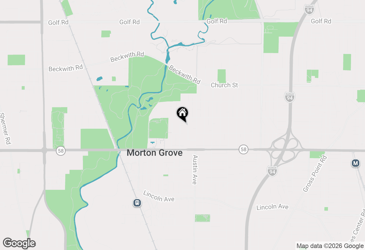 Map of 8925 Meade Avenue, Morton Grove, IL 60053