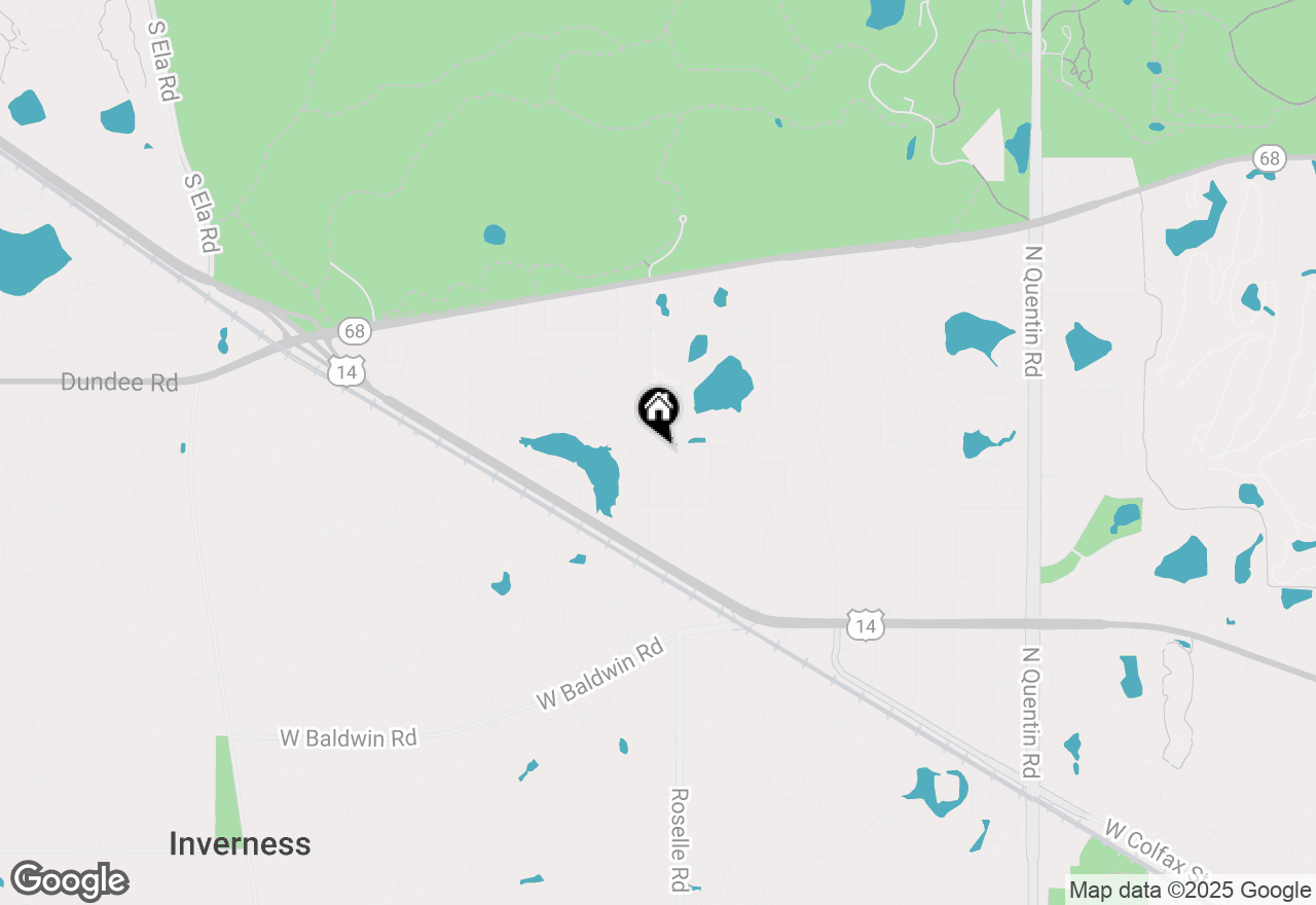 Map of 1097 N Palos Avenue, Palatine, IL 60067