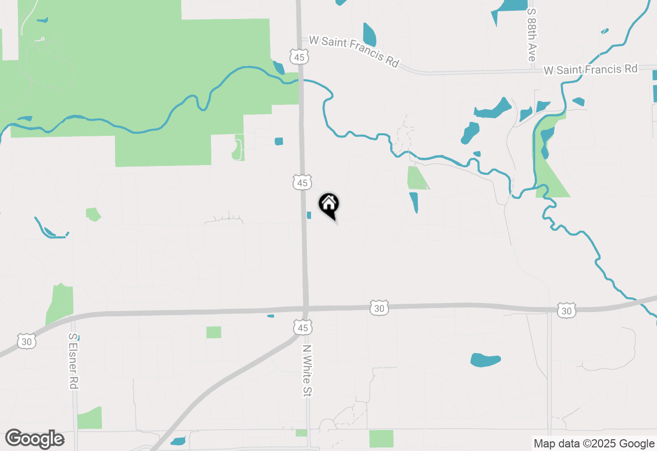 Map of 20805 S Lagrange Road, Frankfort, IL 60423