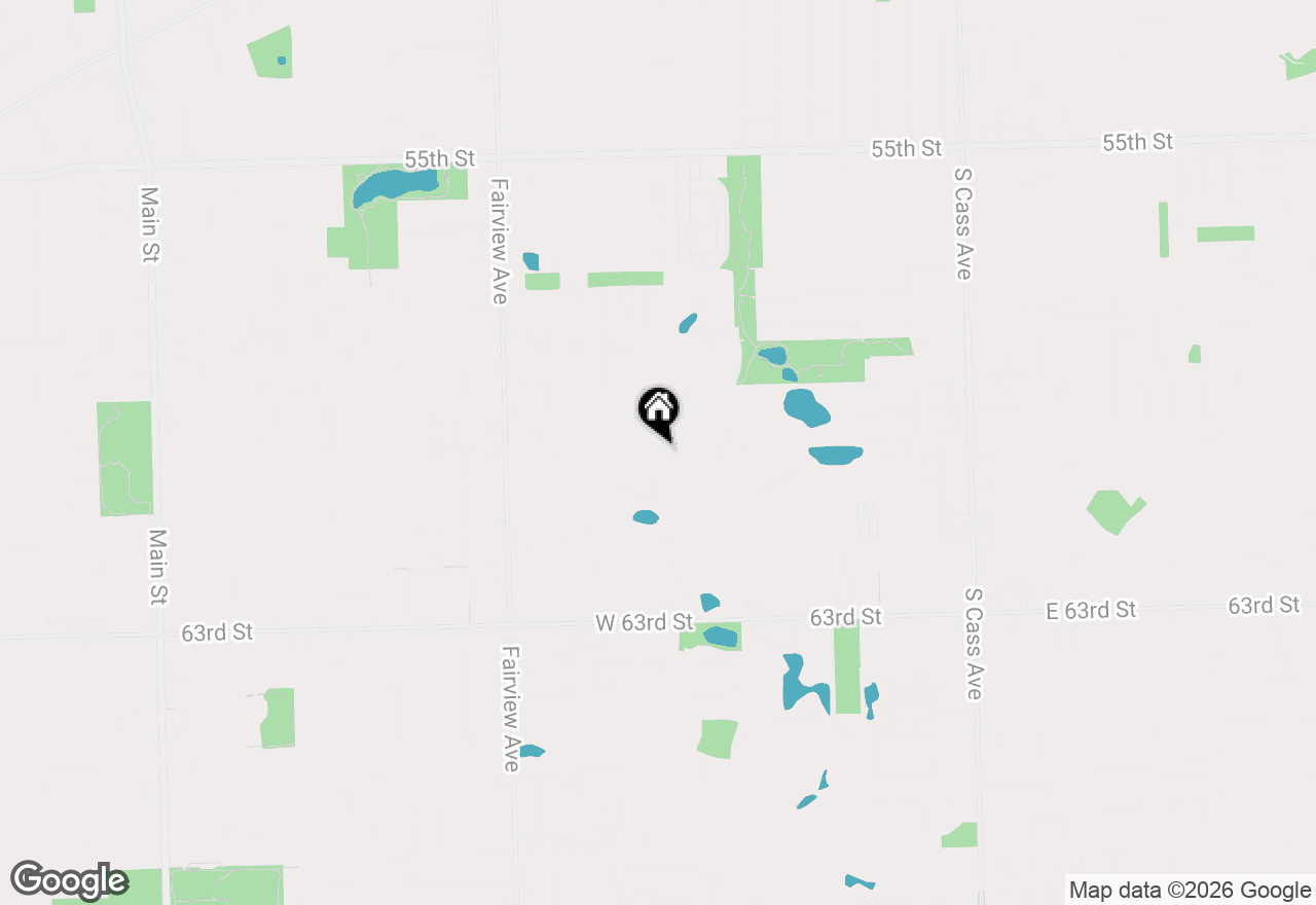 Map of 115 60th Street, Downers Grove, IL 60516