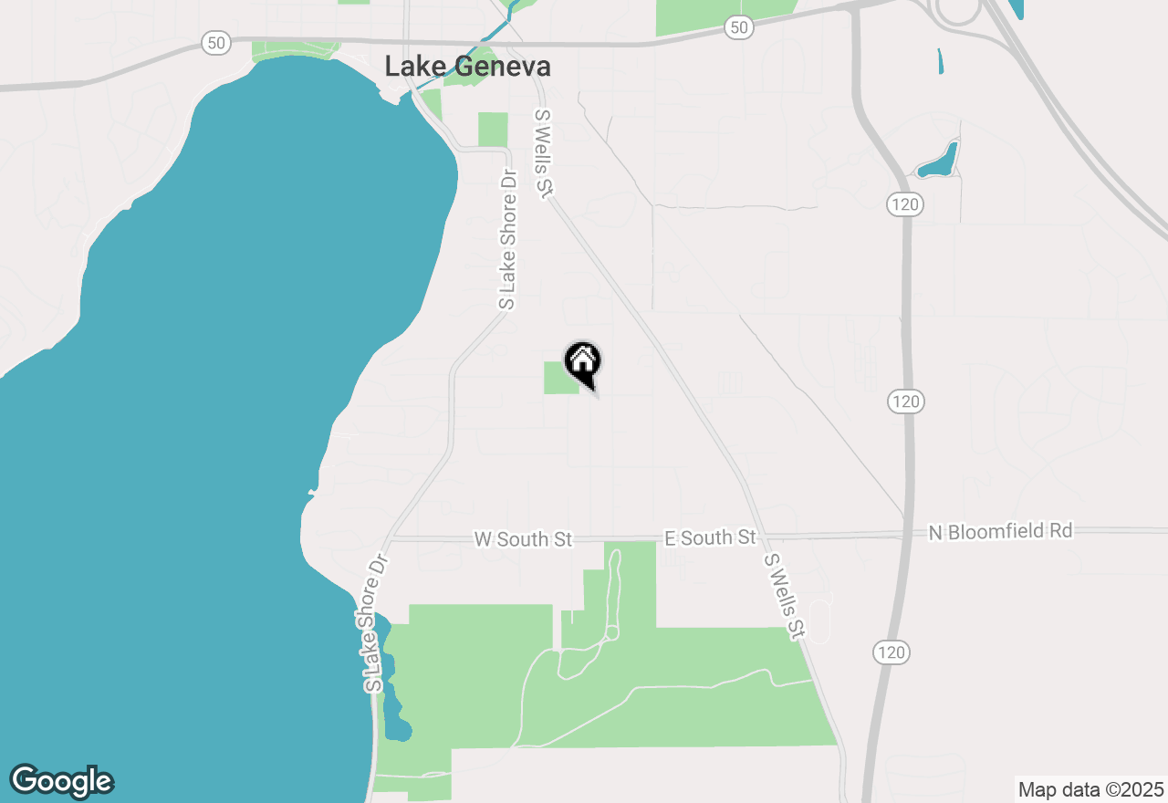 Map of 1010 Bonnie Brae Ln, Lake Geneva, WI 53147