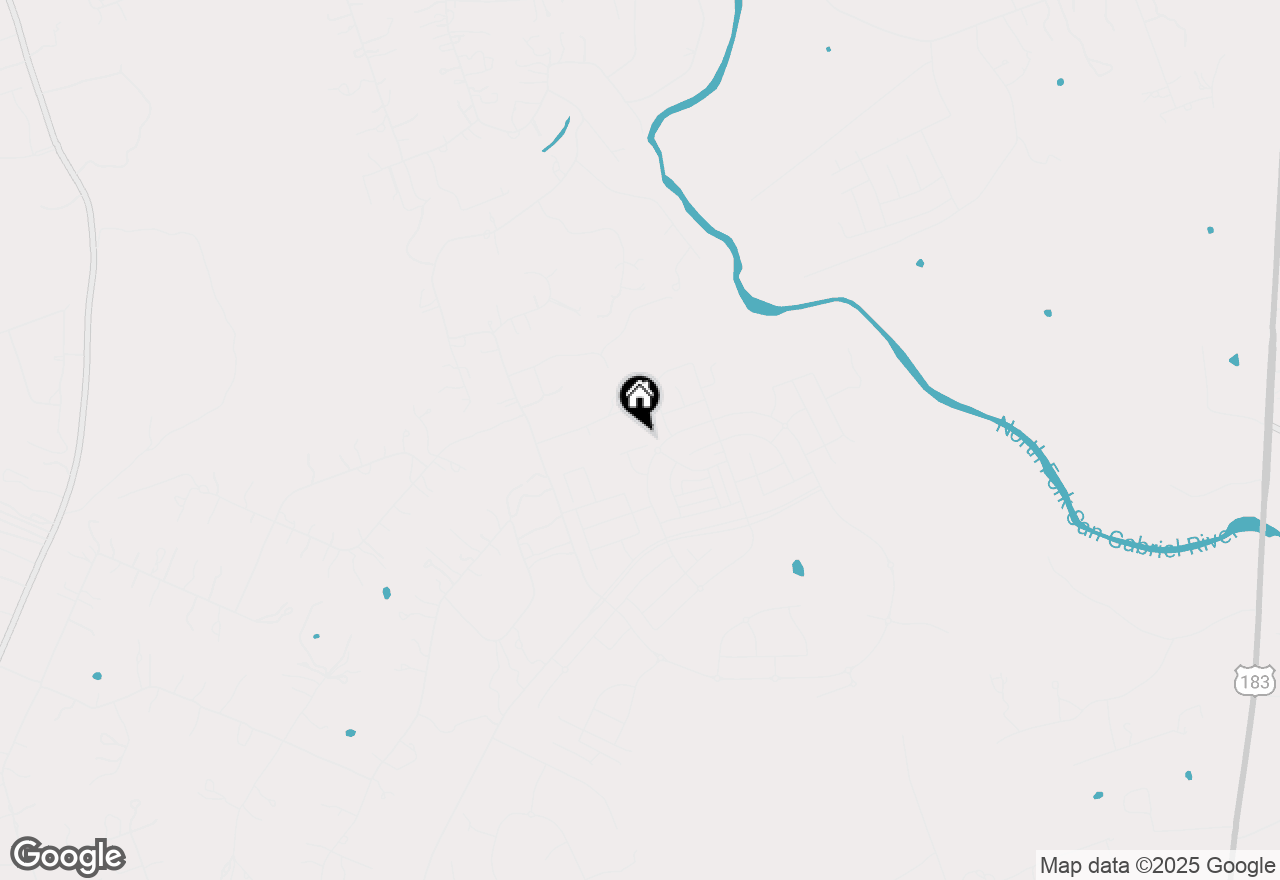 Map of 120 Table Top Bend, Liberty Hill, TX 78642