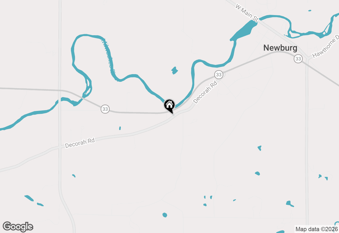 Map of 555 State Highway 33, West Bend, WI 53095