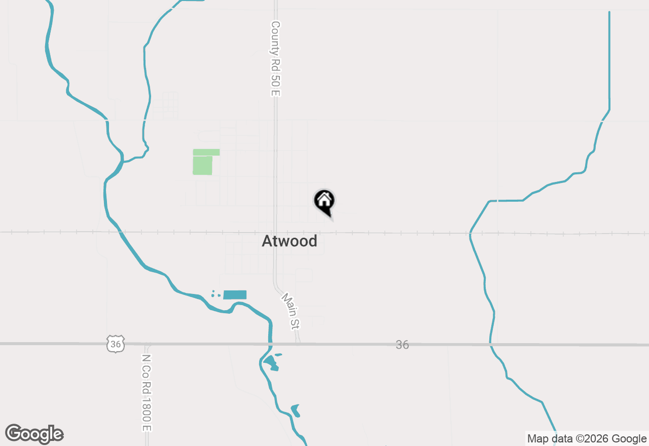 Map of 230 W Central Street, Atwood, IL 61913