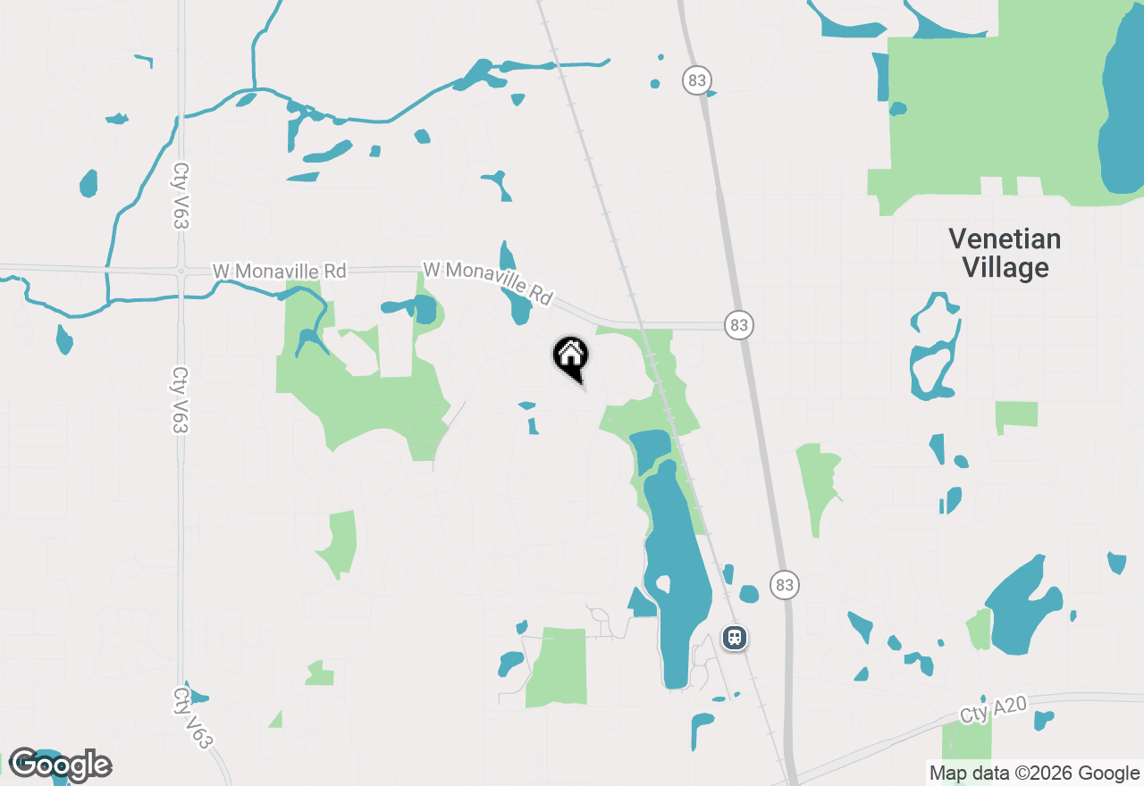 Map of 389 E Cherry Cove Lane, Round Lake Beach, IL 60073