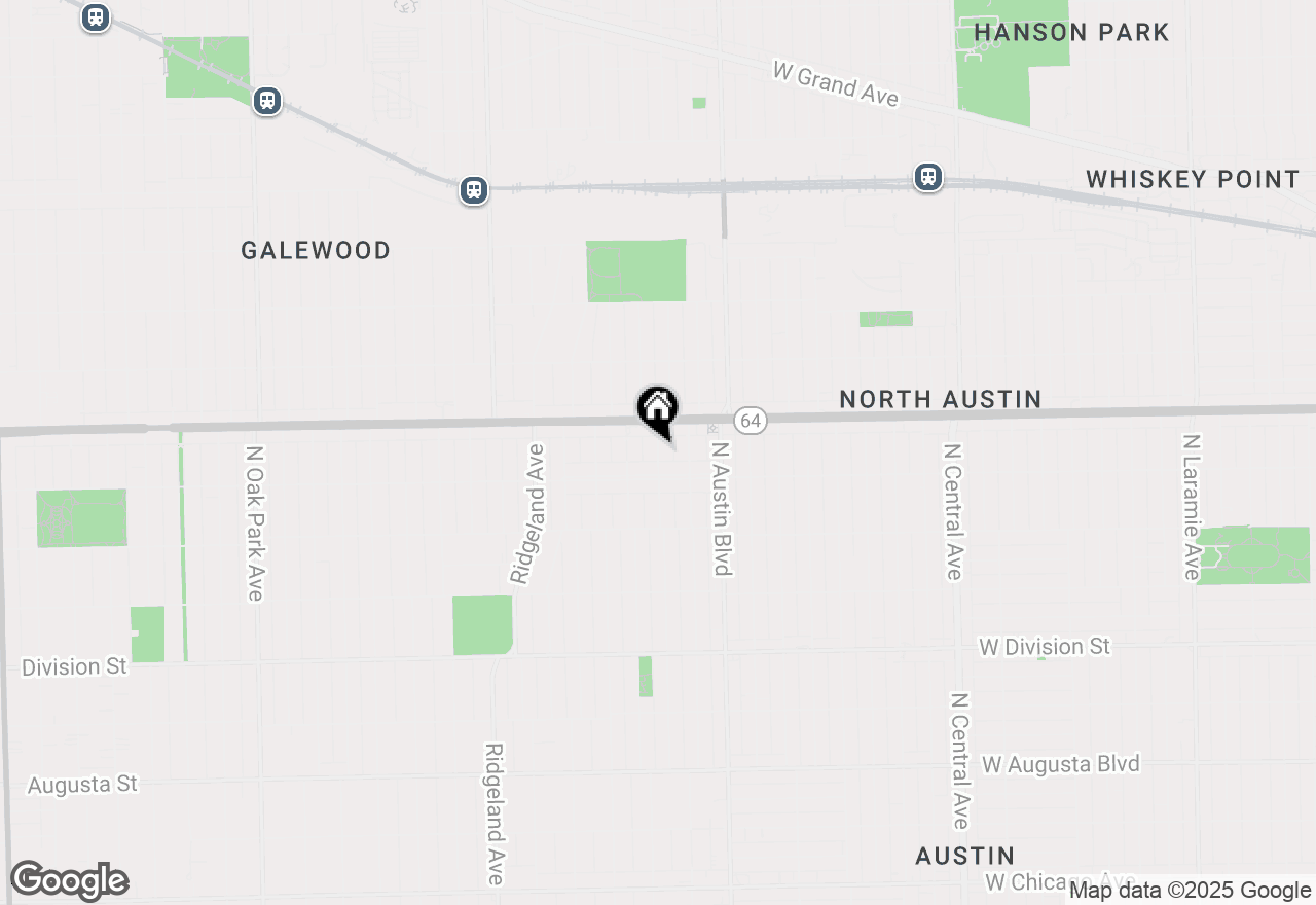 Map of 1239 N Taylor Avenue #208, Oak Park, IL 60302