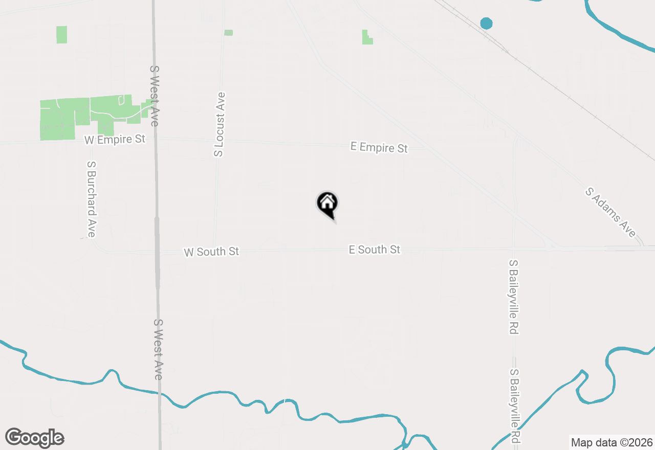 Map of 1607 S Highland Avenue, Freeport, IL 61032