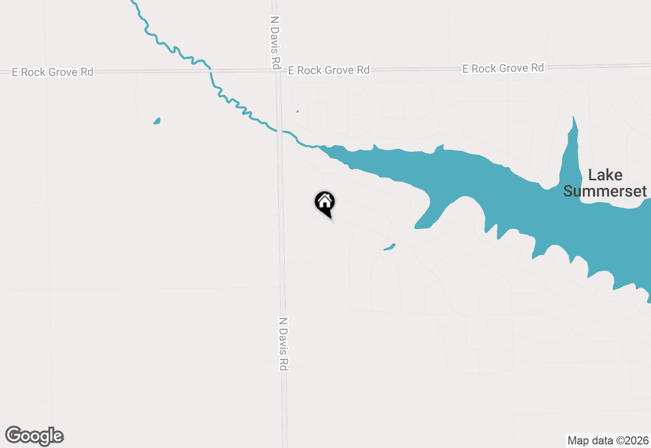 Map of 186 Lake Summerset Road, Davis, IL 61019