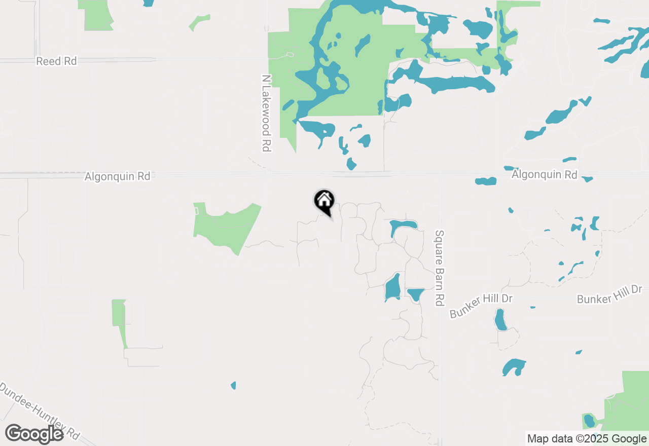 Map of 4 Benton Court, Algonquin, IL 60102