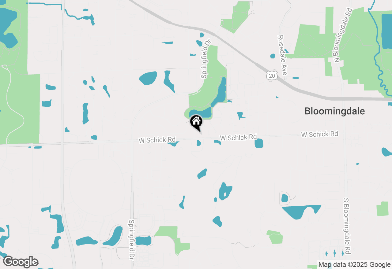 Map of 296 Lorraine Circle, Bloomingdale, IL 60108