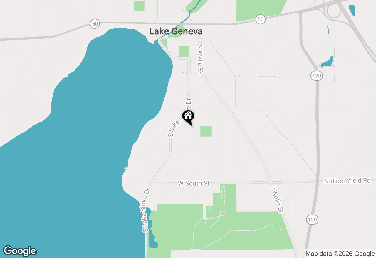 Map of 501 Sue Ann Dr, Lake Geneva, WI 53147