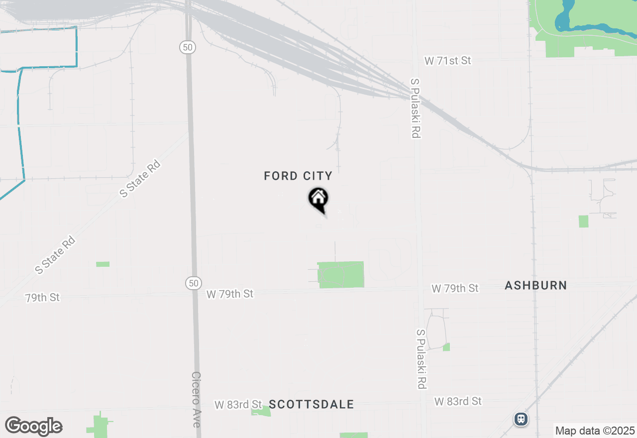 Map of 4300 W Ford City Drive #604, Chicago, IL 60652