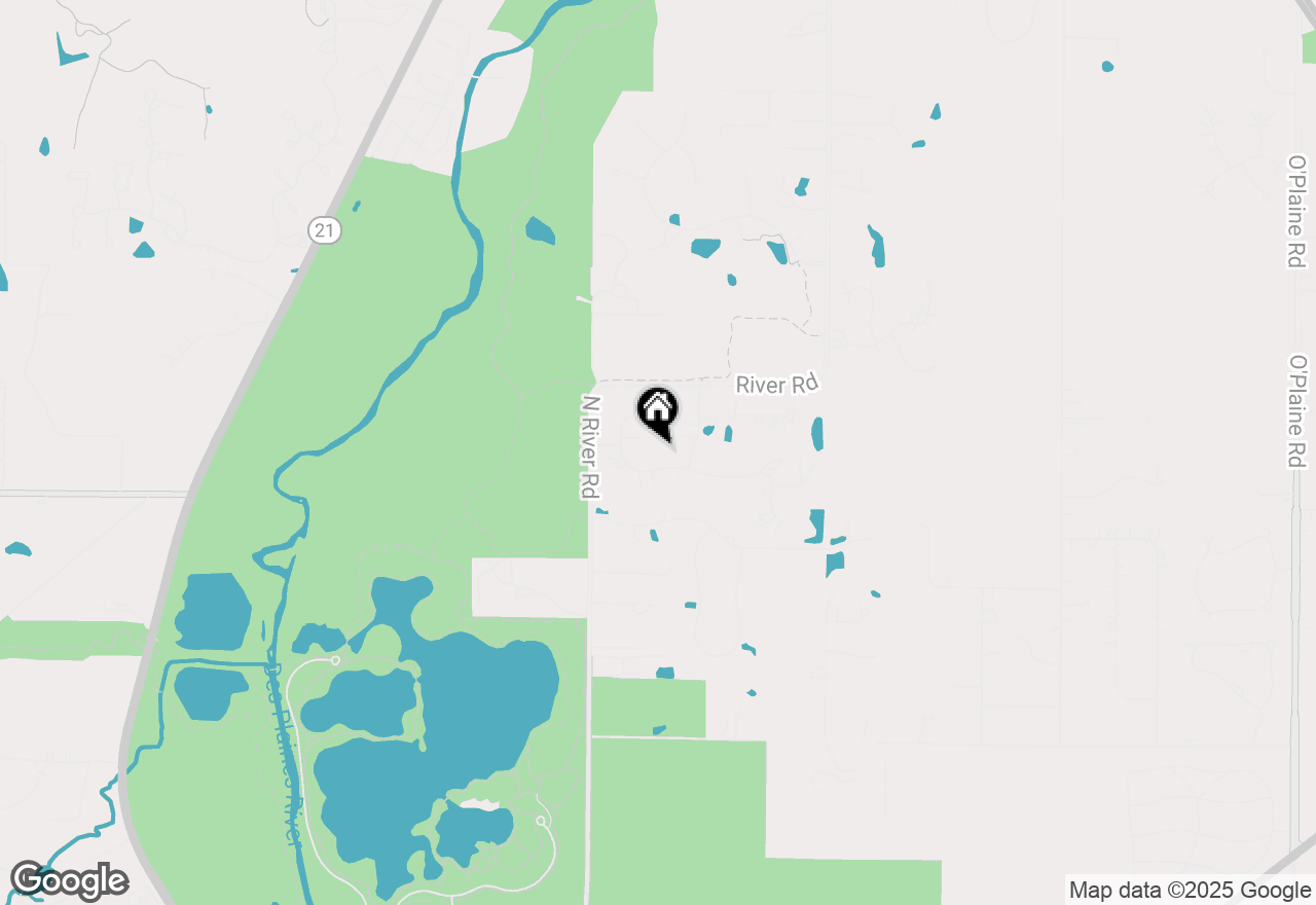 Map of 5660 Churchill Lane, Libertyville, IL 60048