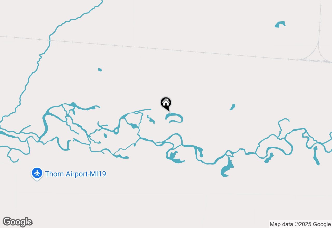 Map of 5535 E Pleasant View Trail, Ludington, MI 49431