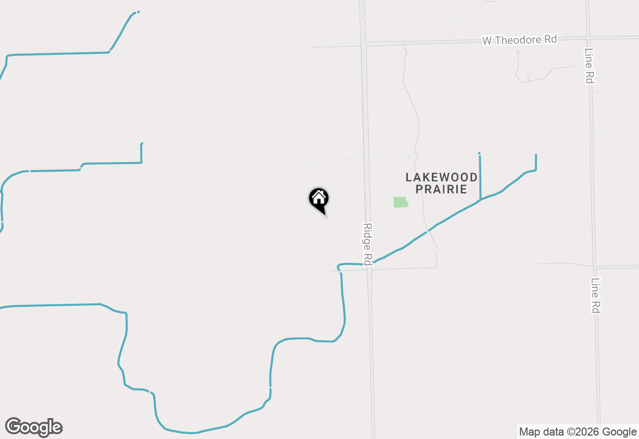 Map of 8038 Bluestem Avenue, Joliet, IL 60431