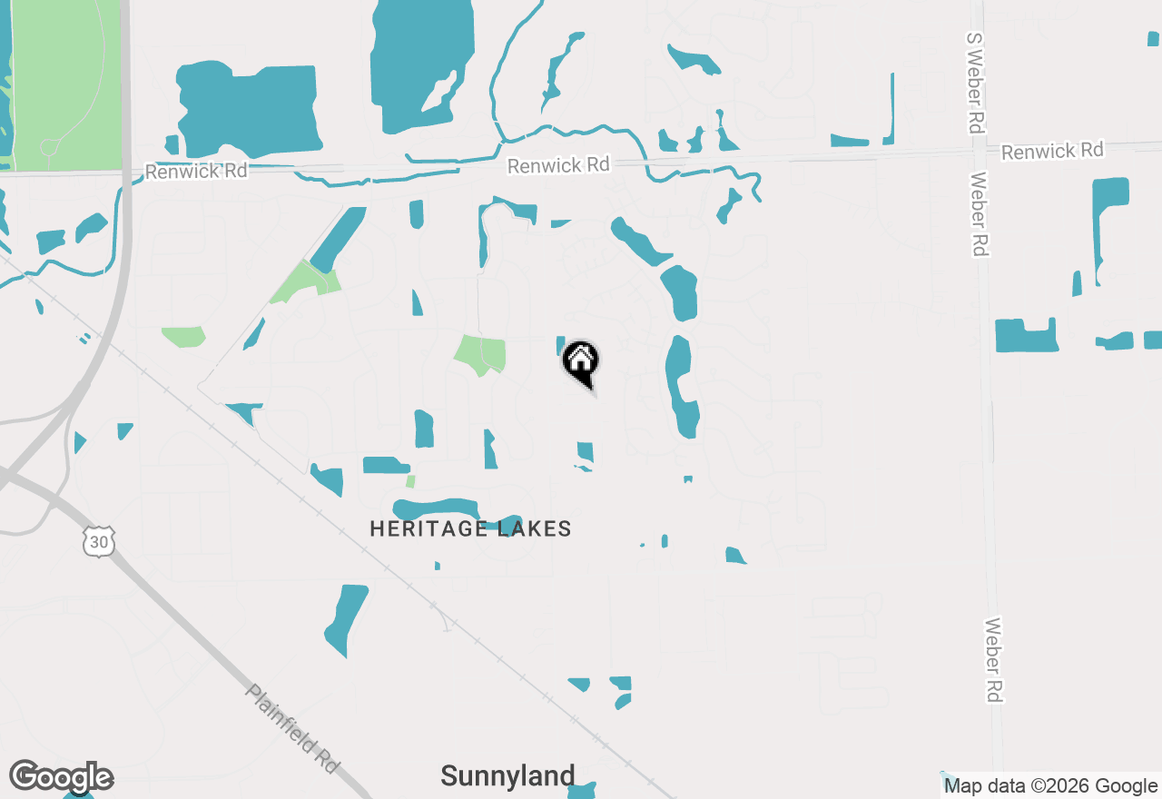 Map of 21532 Cormorant Street, Crest Hill, IL 60403